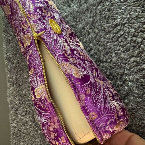 Amrita Singh Purple Bracelet Jewelry Storage Bag with Zipper - Picture 5 of 5